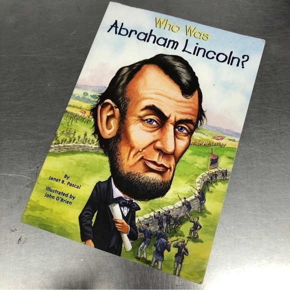 Who Was Abraham Lincoln? by: Janet B. Pascal, paperback book - Picture 1 of 6